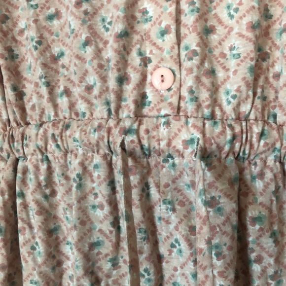 Headliners pink and teal cotton blend romper - Picture 5 of 10